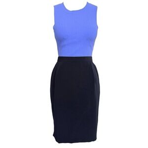 Badgley Mischka Vintage Pencil Skirt in Black Size 6 Vegan/Wood Silk-Silk Blend